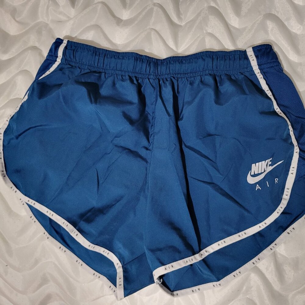 Nike Air Women's Blue and White Shorts